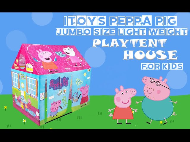 Peppa Pig Playhouse Tent for Girls & Boys
