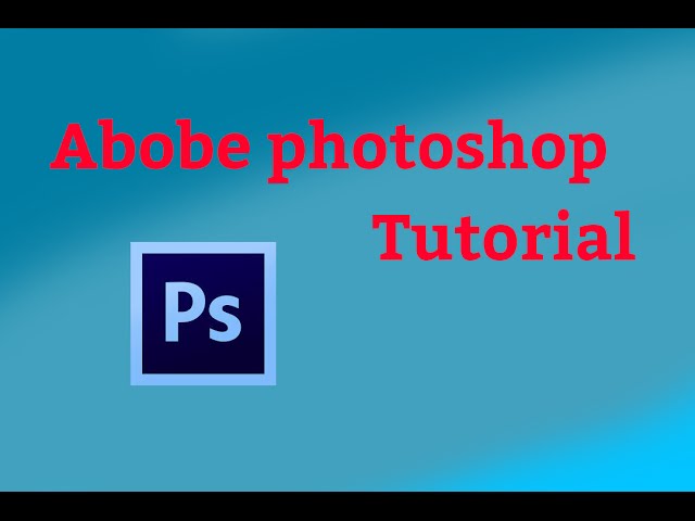 Adobe Photoshop - How to make a thumbnail
