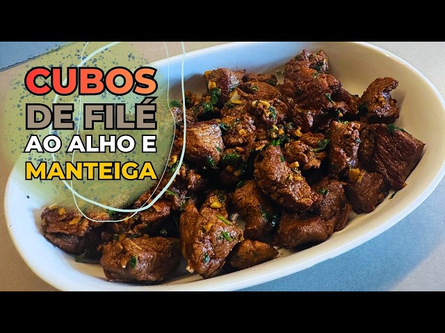 🥩🧄Garlic Butter Filet Mignon Bites😍