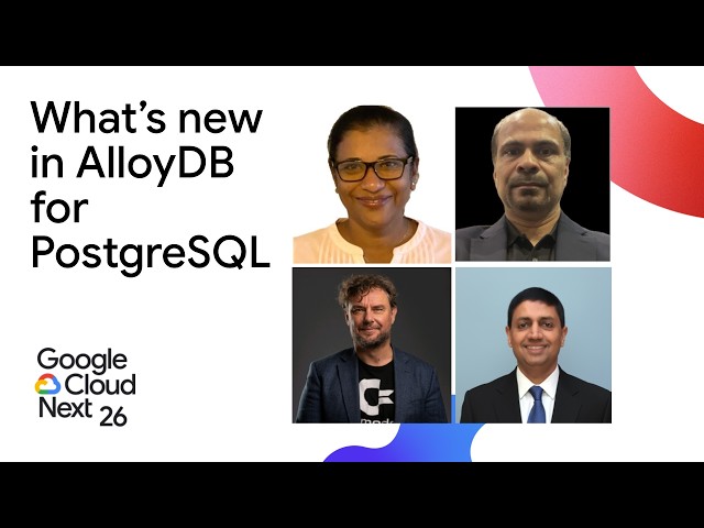 What's new in AlloyDB: Scale PostgreSQL for agentic AI and hybrid clouds