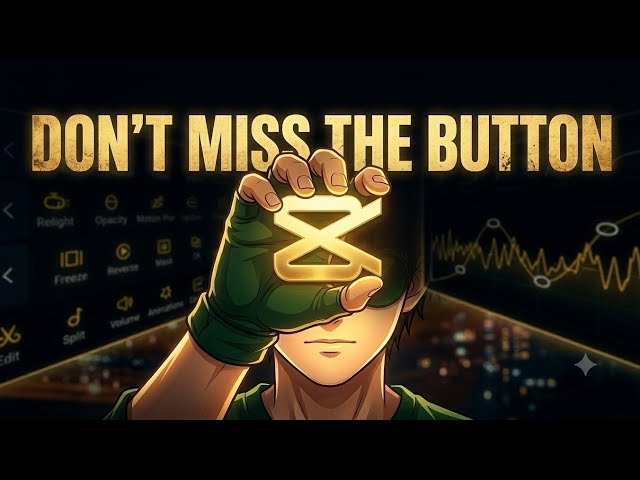 CapCut Beginner to Pro Course (Day 1/15) | Don't Miss This Button||yt luck 