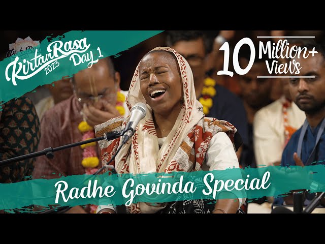 Radhe Govinda Special | Acyuta Gopi Day 1 Final Kirtan | Kirtan Rasa 2023 | Dubai Kirtan Fest
