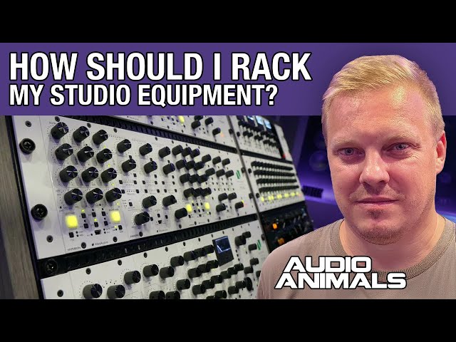 How Should I Rack My Studio Equipment?