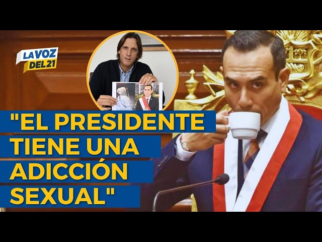 Gonzalo Elías sobre José Jerí: "El presidente tiene una adicción sexual"