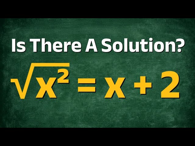 Square Root TRAP: 99% of Students Get This Wrong! | Is There A Solution?