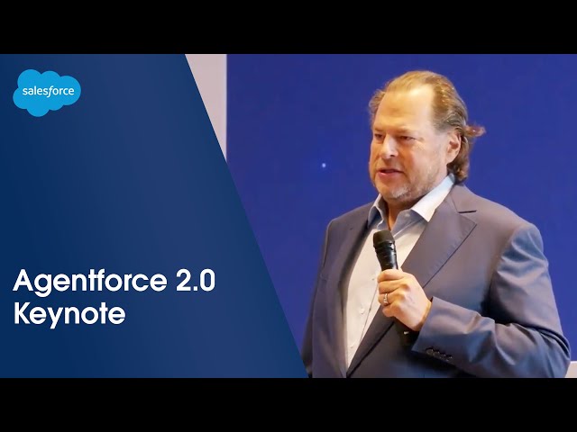 Introducing Agentforce 2.0 with Marc Benioff | Salesforce