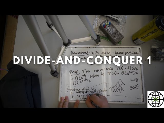Divide and Conquer 1 (Ch4) (Algorithm Analysis) (Fa2025)