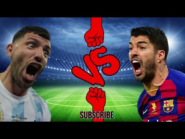 Sergio Aguero vs Luis Suarez Attributes Comparison#footballanalysis #footballplayercomparison