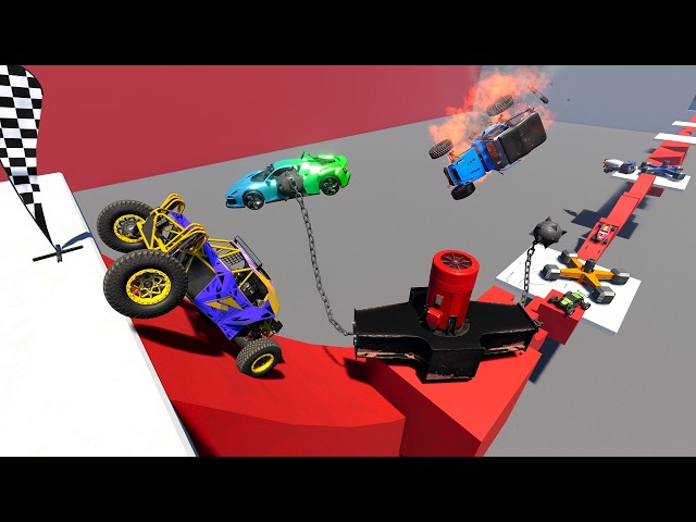 Using Random Cars on Impossible Obstacle Course
