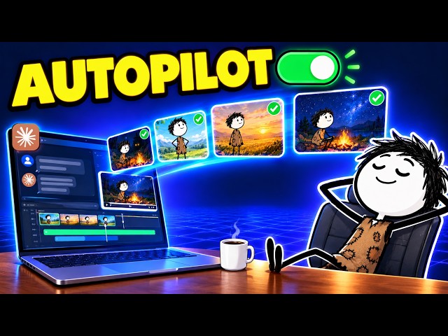 Claude + Google Vids = Full Stickman Animations on Autopilot
