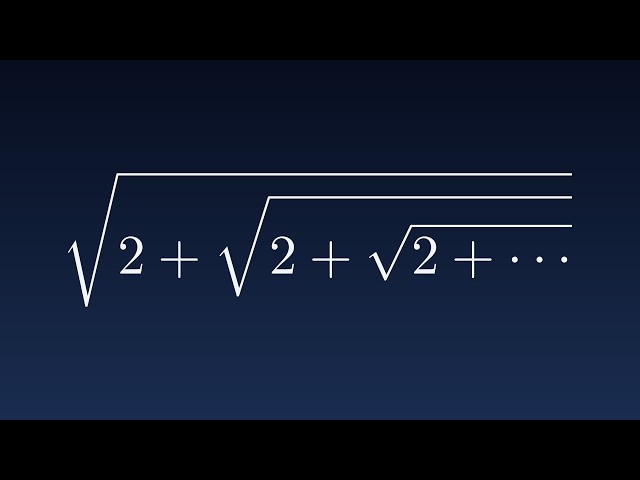 The Infinite Square Root
