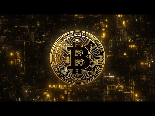 Bitcoin Crypto 1-hour Technology Screensaver 4K