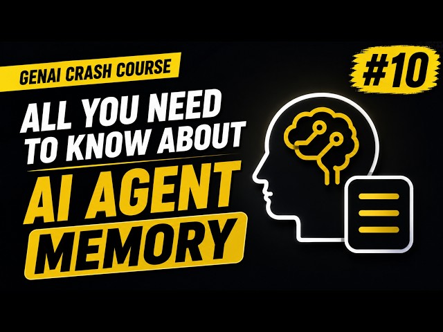 AI Agent Memory Explained | Short-Term vs Long-Term Memory