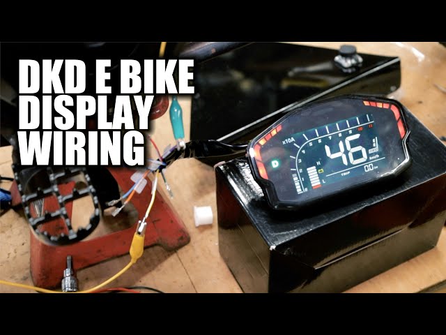 DKD Dash Display Wiring DIY E Bike
