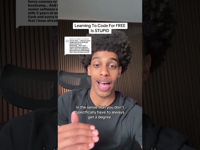 Learning To Code For FREE Is SO HARD