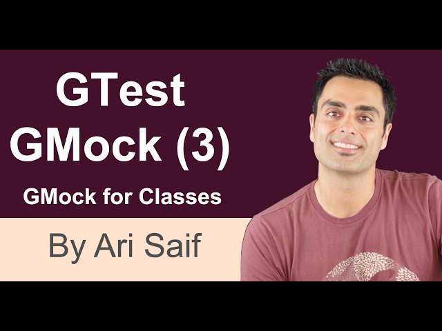 Google Test and Mock Platform - Part 3: Mocking Classes and Functions with GMock