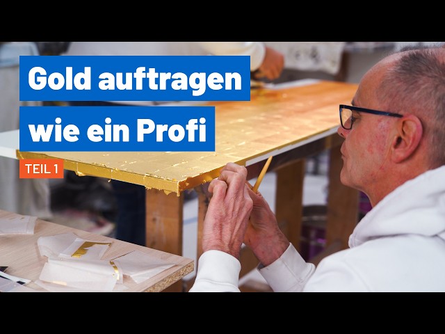 🎨✨ Visiting Master Painter Peter Stock – The Art of Gilding