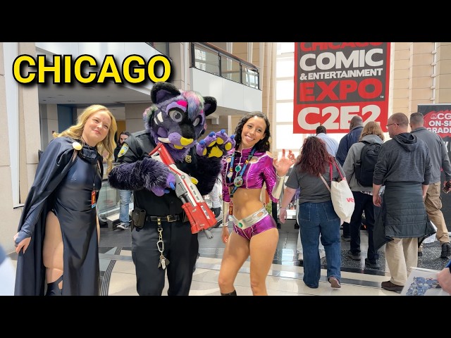 Chicago Comic Con 2026 | C2E2 | 4K Cosplay Walkthrough Day 1 on Friday | March 27, 2026 | 4K Walk