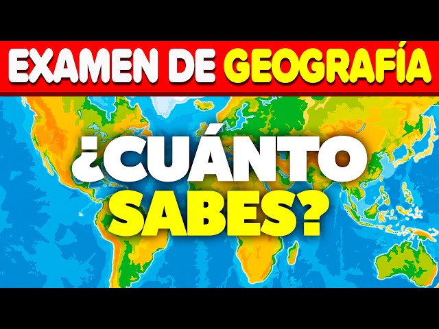 GEOGRAPHY TEST 🌍 How Much Do You Know About General Knowledge? (40 Questions) 🧠 | Play Quiz Trivia