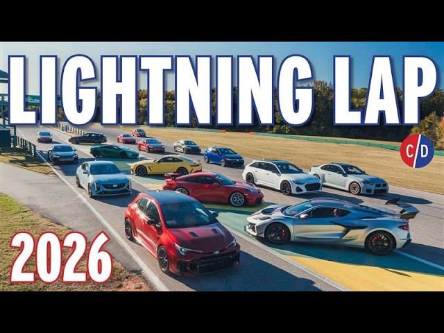 ⚡Lightning Lap 2026⚡| The Ultimate Performance Car Test | Car and Driver