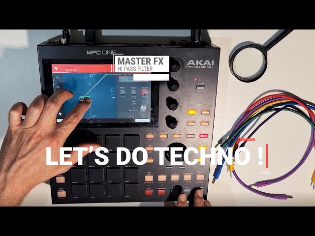 MPC ONE TECHNO Live Performance