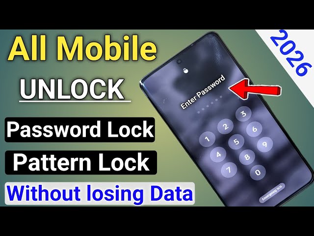 Unlock Android Phone Password Without Losing Data | How To Unlock Phone if Forgot Password | 2025