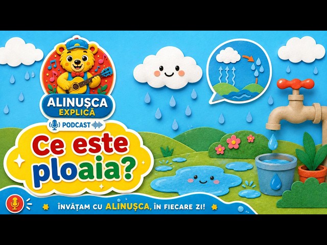 Ce este ploaia și cum se formează? 🌧️ | Alinușca Explică