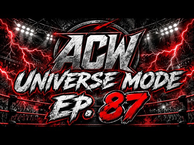 WWE 2K25 ACW Universe Mode EP 87