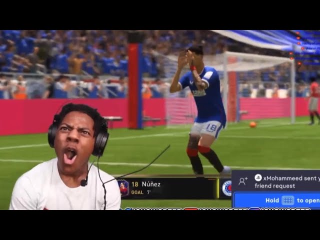 IShowSpeed Plays Fifa With Scottish Kid And Losses 7-3 *RAGES AND CRY*