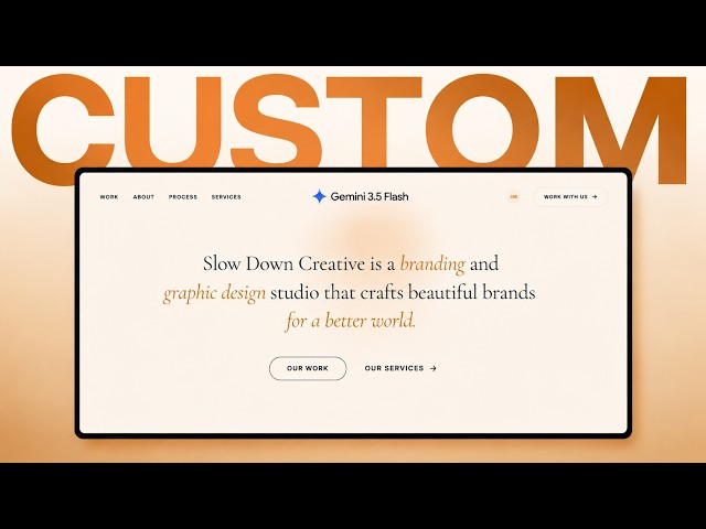 The Fastest Way to Build a Custom Website with Gemini 3.5 Flash (0 Code)