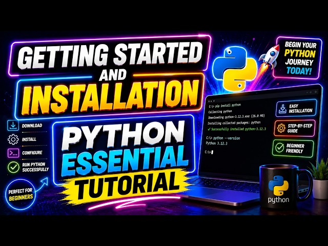 Getting started and Installation | Python Essential Tutorial