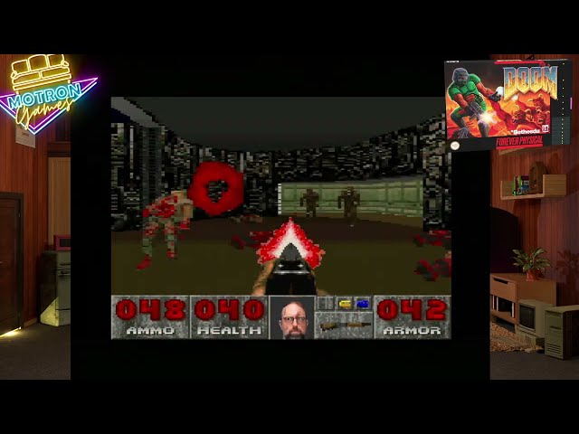 Testing Out My Real-Time, Responsive Doomguy Filter