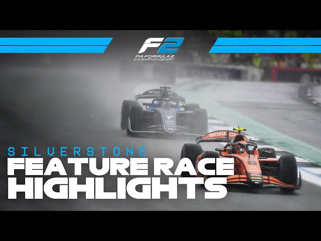F2 Feature Race Highlights | 2025 British Grand Prix