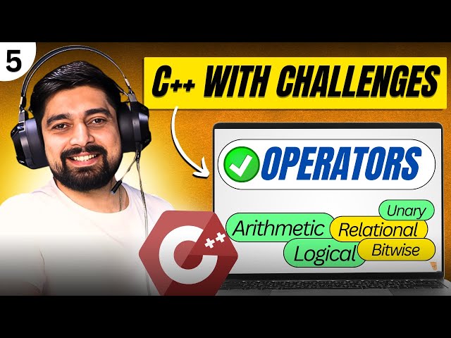 Operators and challenges in C++