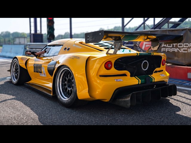 Onboard a 550bhp Lotus Exige V6 Cup R Time Attack MONSTER with Sequential Gearbox!