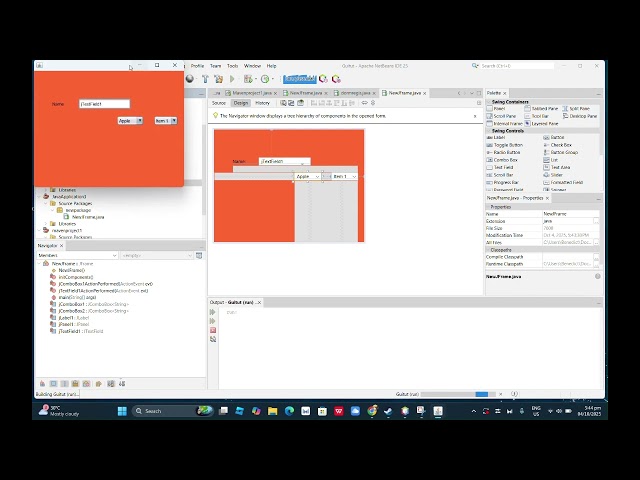 GUI JAVA TUTORIAL