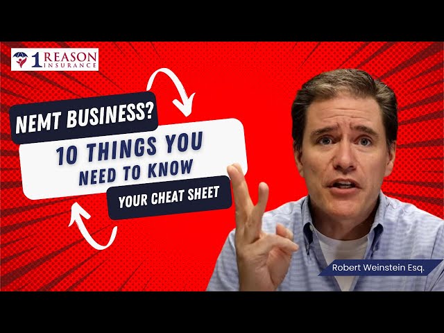 Starting NEMT Business? Top 10 Things Every Non Emergency Medical Transportation Owner Needs To Know