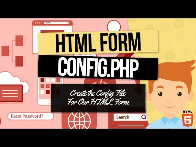 PHP Forms Tutorial: Create the Config File