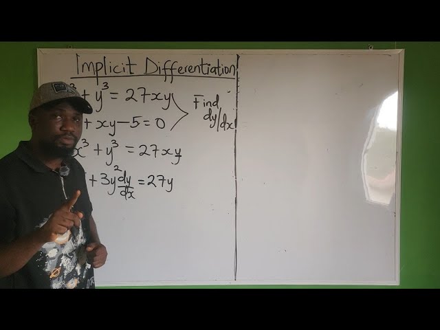 How To QUICKLY Solve Implicit Differentiation In 60 Seconds! (JAMB, WAEC & GCSE)