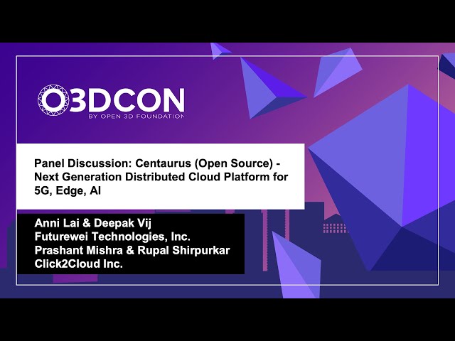 Centaurus Open Source Next- Generation Distributed Cloud Platform for 5G, Edge, AI