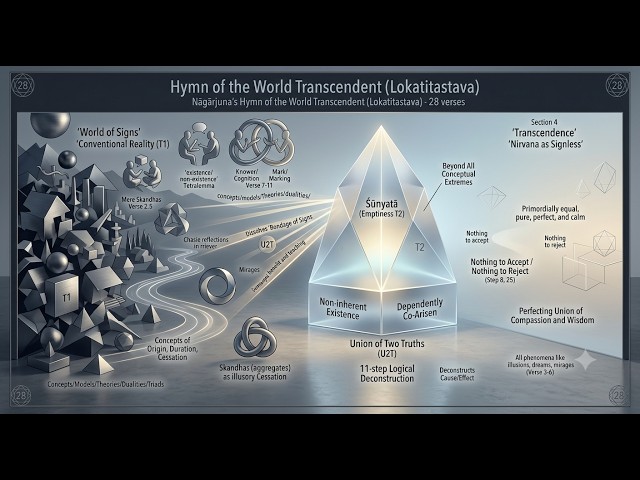 H5 Nagarjuna's Hymn of the World  Transcendent (Lokatitastava). Acting without acting in daily life.