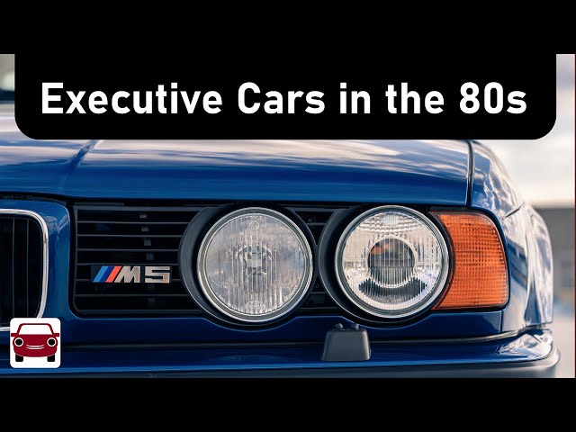 The 1980s Executive Car Story