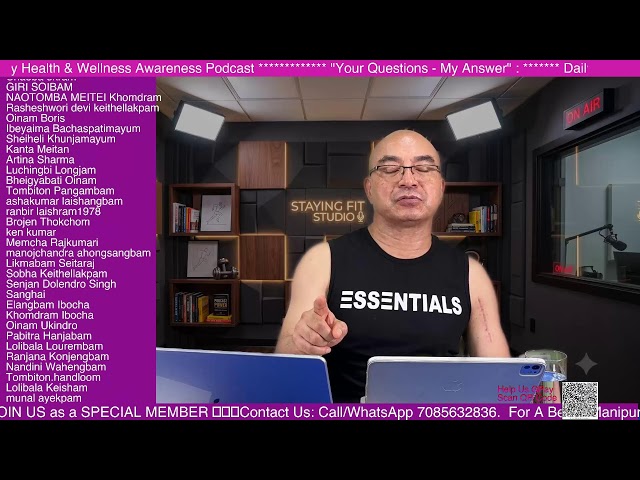 Your Questions - My Answer: 20-August-2026 at 6 PM: Daily Health & Wellness Awareness Podcast