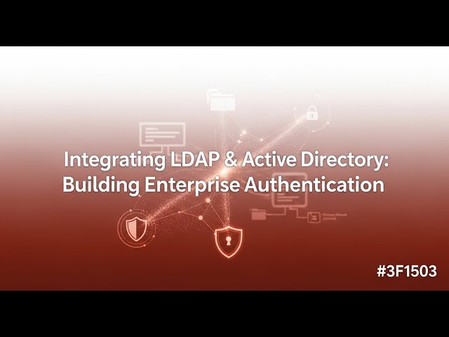 Enterprise Integration: LDAP & Active Directory Setup Step-by-Step (SSO + User Sync)