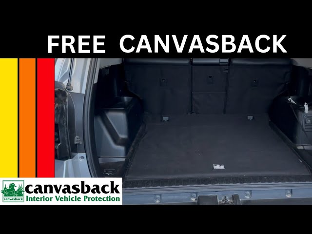 FREE 4Runner Canvasback! Why I switched to TuxMat