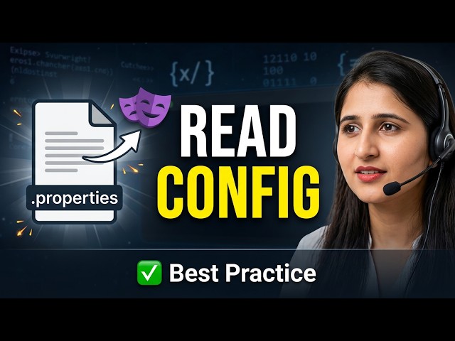 How to Read Configuration File in Playwright Java Framework