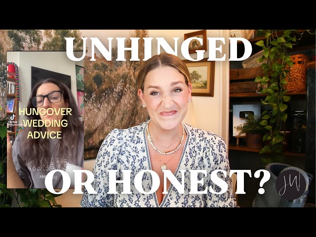 HOT TAKES: Unhinged Wedding Advice from TikTok