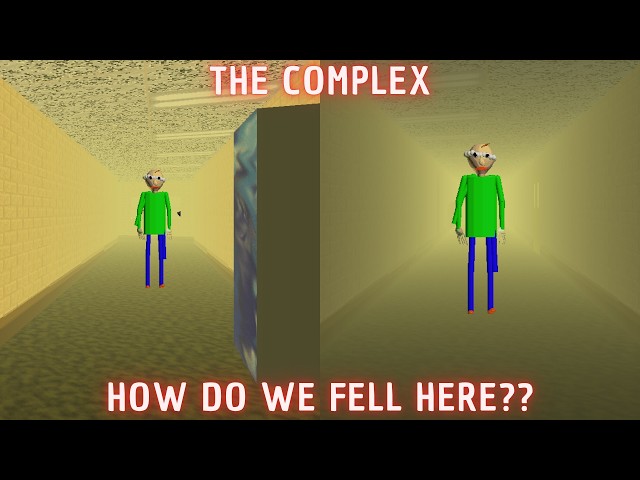 We Fell Into This Place... - The Complex - Baldi's Basics Mod