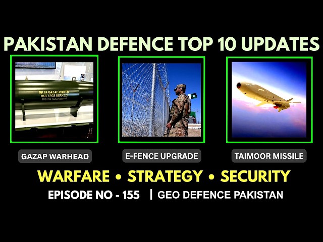Pakistan Defence Update: GAZAP Warhead Integration | Taimoor Missile Final Phase | AI Motorway