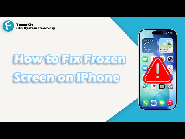 How to Fix Frozen Screen on iPhone | Best iOS System Repair Tool
